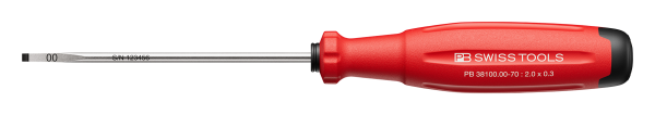 Schlitz-Schraubenzieher PB 38100 SwissGrip Evo Gr. 00 70 mm